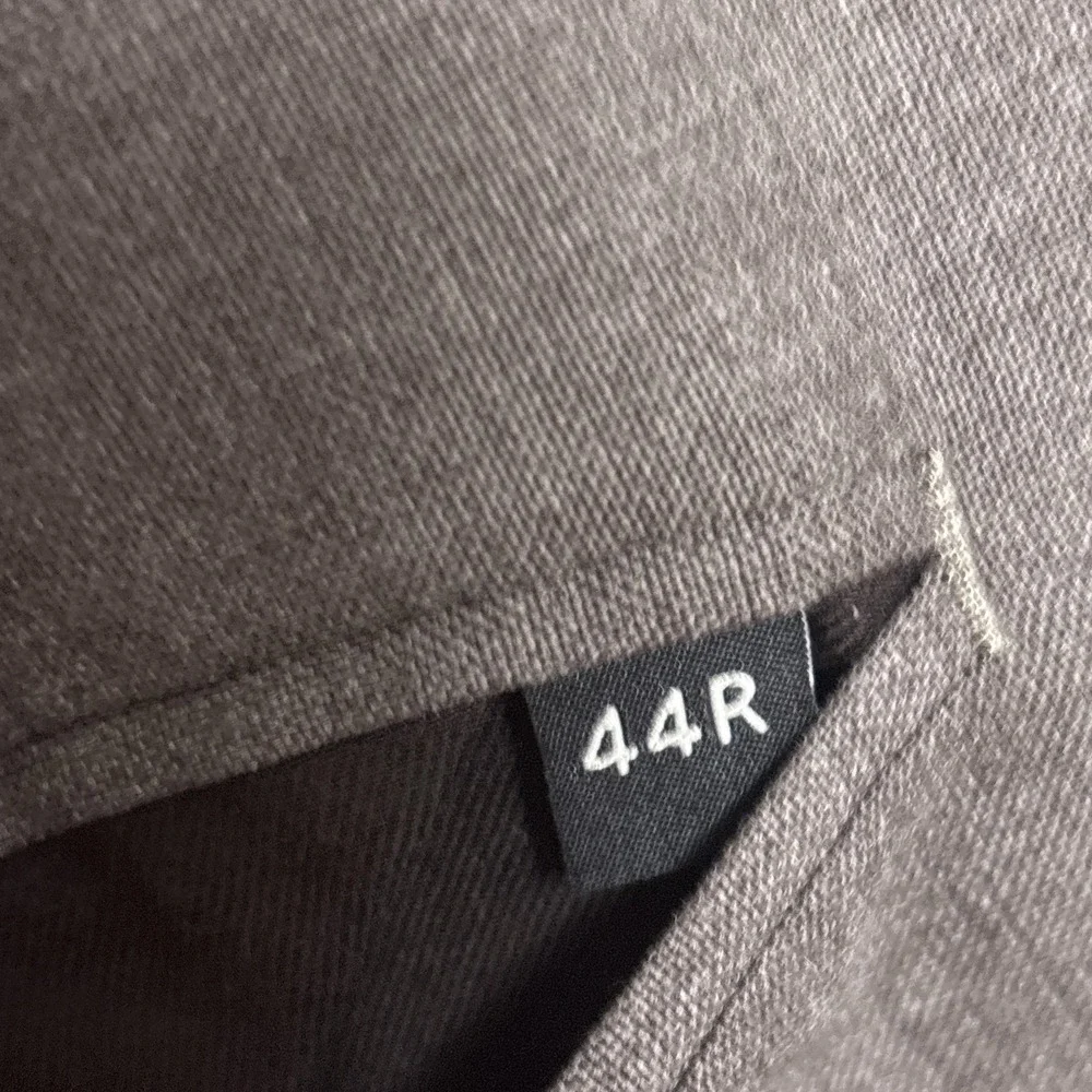 Banana Republic Blazer 44R Tailored Slim Brown Italian Barberis Wool 21 Micron